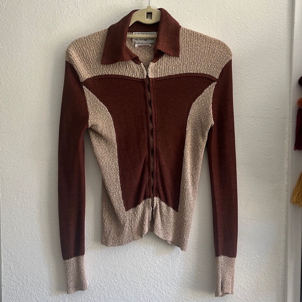 Vintage 70s long sleeve sweater